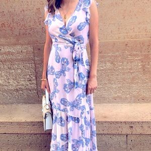 Diane Von Furstenberg (DVF) wrap 100% silk dress!